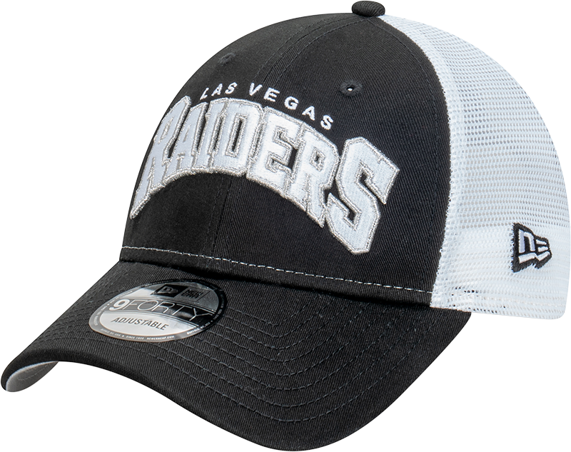 New Era Las Vegas Raiders 9Forty Arch Trucker Black/White OSFM