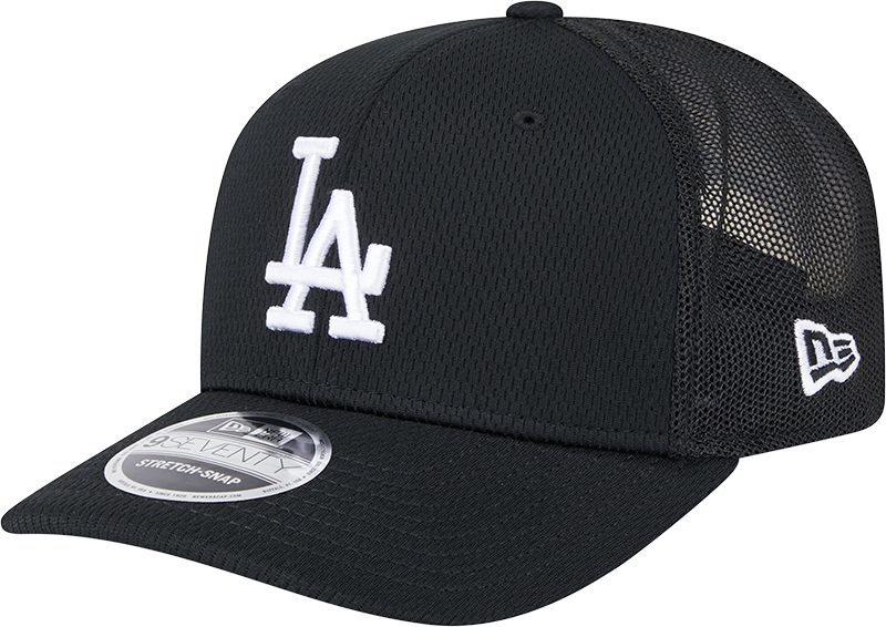 New Era Los Angeles Dodgers 9Seventy Trucker Dashmark Black OSFM