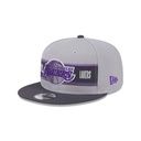 New Era Los Angeles Lakers 9Fifty Draft 2024 Graphite OSFM