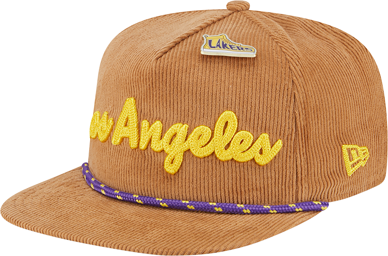 New Era Los Angeles Lakers Golfer All Star Game 25 Tan OSFM