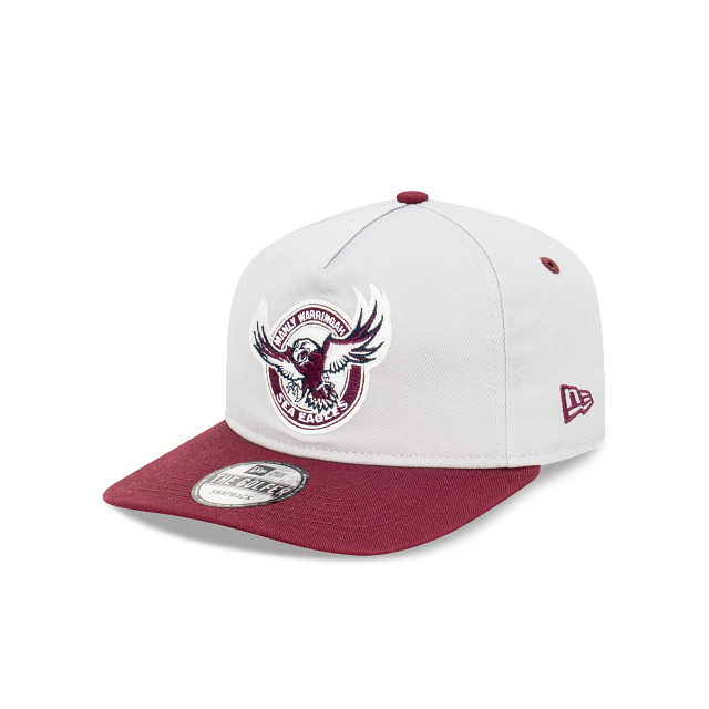 New Era Manly Sea Eagles The Golfer 2-Tone Maroon OSFM