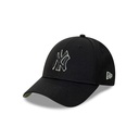 New Era New York Yankees 9Forty Dashmark Seasonal Black OSFM