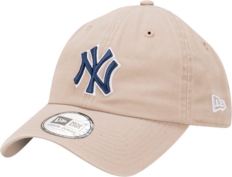 New Era New York Yankees Casual Classic Ash Brown OTC OSFM