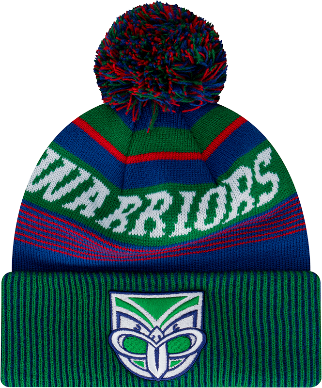 [197707149856] New Era New Zealand Warriors Beanie Heritage Blue OSFM