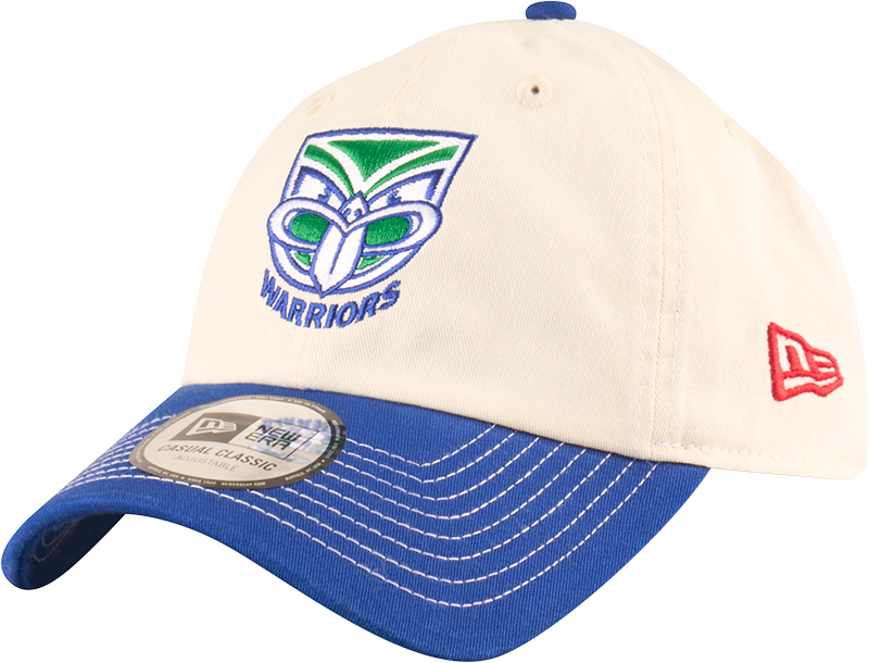 New Era New Zealand Warriors Casual Classic Two Tone Chrome Contrast Beige OSFM