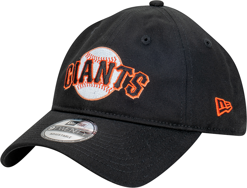 New Era San Francisco Giants 9Twenty Wordmark Black OSFM