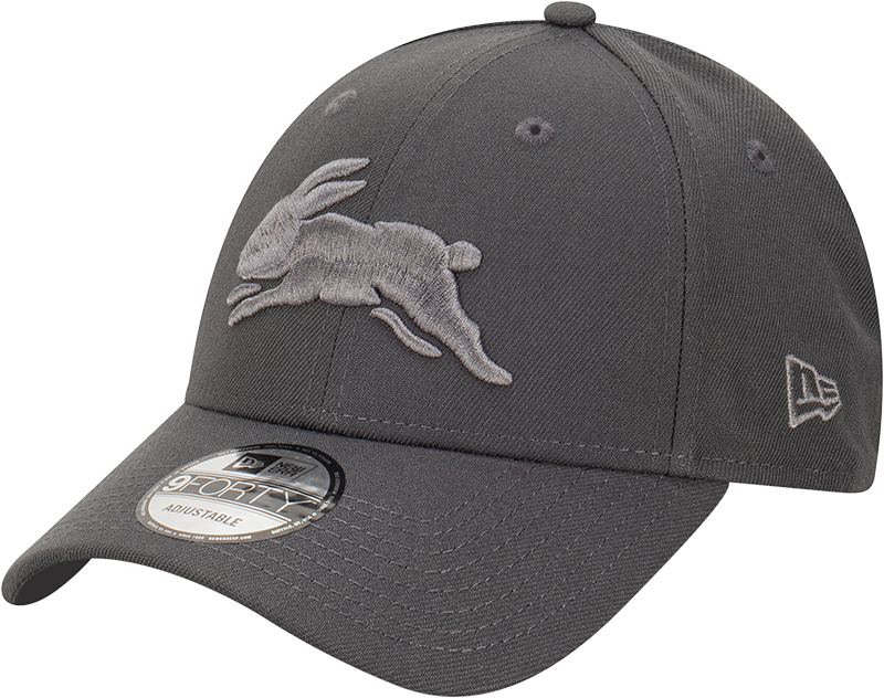 New Era South Sydney Rabbitohs 9Forty Repreve Graphite OSFM
