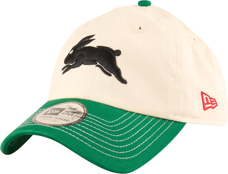 New Era South Sydney Rabbitohs Casual Classic Two Tone Chrome Contrast Beige OSFM