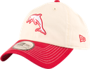New Era The Dolphins Casual Classic Two Tone Chrome Contrast Beige OSFM