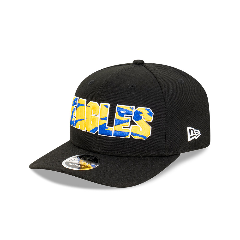 New Era West Coast Eagles 9Fifty Original Fit Team Infill 2.0 Black M/L