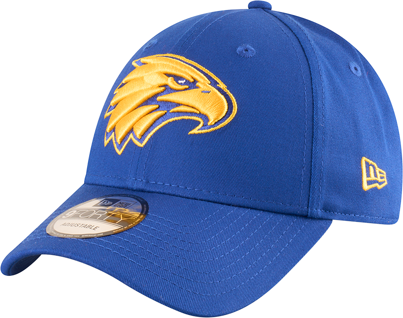 New Era West Coast Eagles 9Forty Badged Royal Blue OSFM