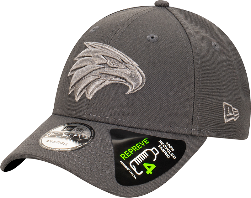 New Era West Coast Eagles 9Forty Tonal Repreve Graphite OSFM
