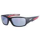 O'Neill ONS Zepol 2.0 127P Matte Black w Red / Silver Mirror Polarised Lenses