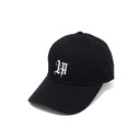 Rockos Caps - LA Logo 6 Panel Black/White