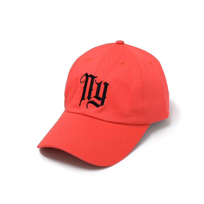 Rockos Caps - NY Logo Dad Cap Red/Black