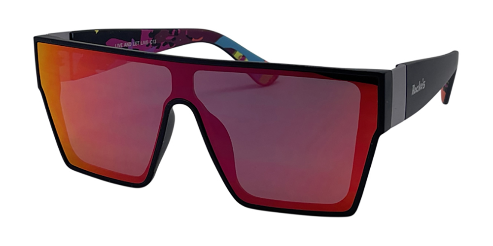 Live and Let Live | C13 | UV400 Protection |  Sunglasses |Red Revo