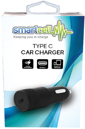 Smartcell Type C Car Charger