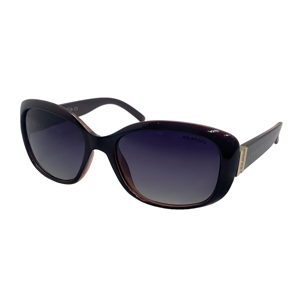 Stiletto Alicia C3 Light Brown / Smoke Gradient Polarised Lenses