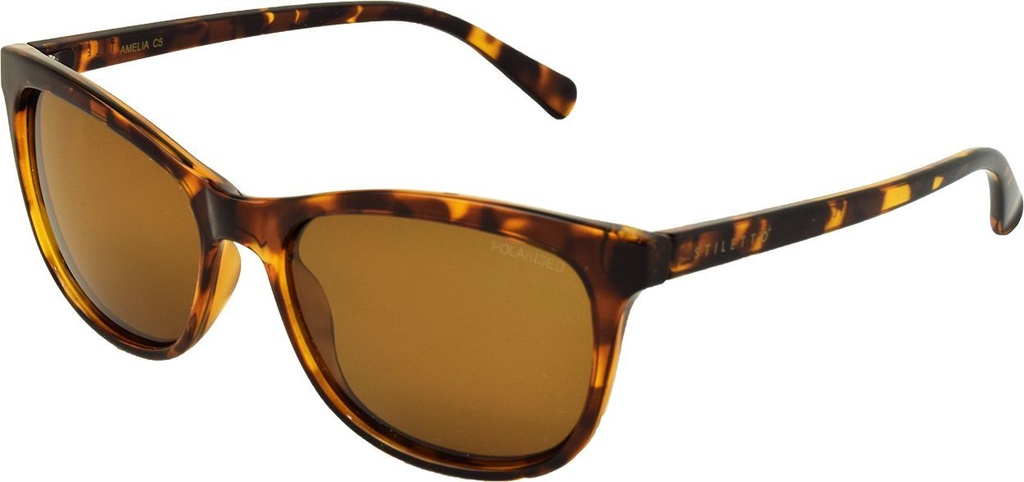 Stiletto Amelia C5 Crystal Dark Demi / Brown Polarised Lenses