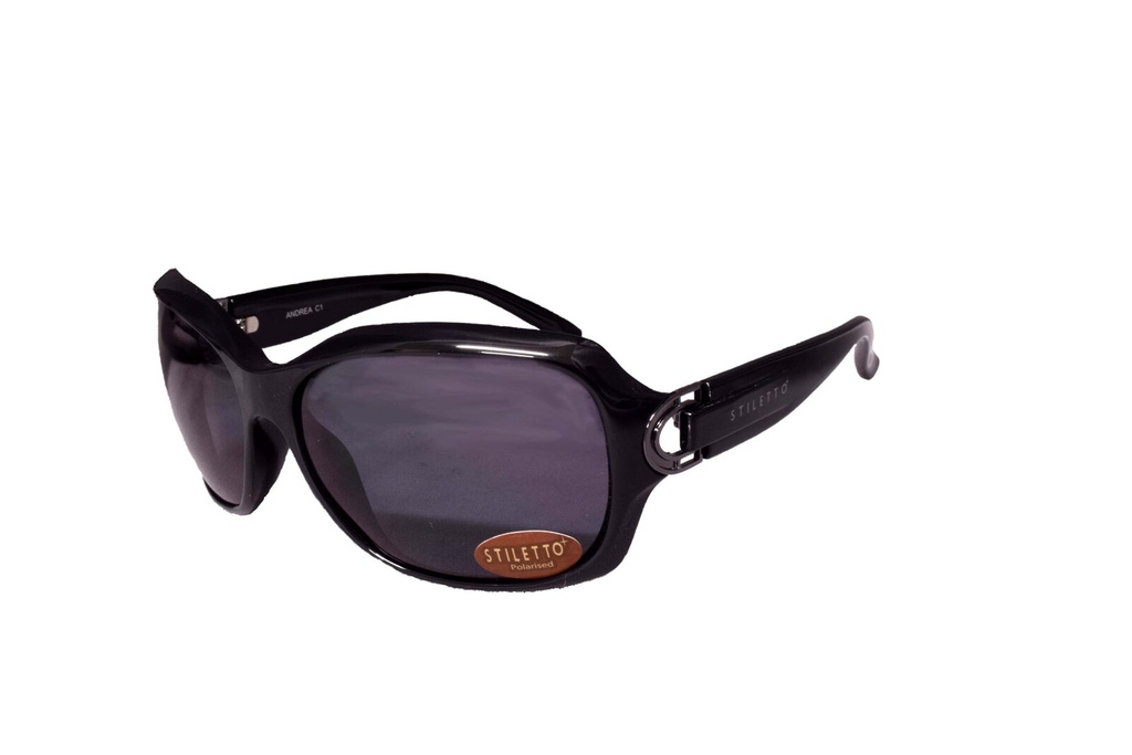 Stiletto Andrea C1 Black / Smoke Polarised Lenses
