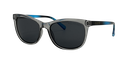 Stiletto Ariel C9 Crystal Dark Smoke w Blue Fade / Smoke Polarised Lenses