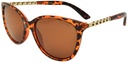 Stiletto Audrey C3 Crystal Dark Demi / Brown Polarised Lenses