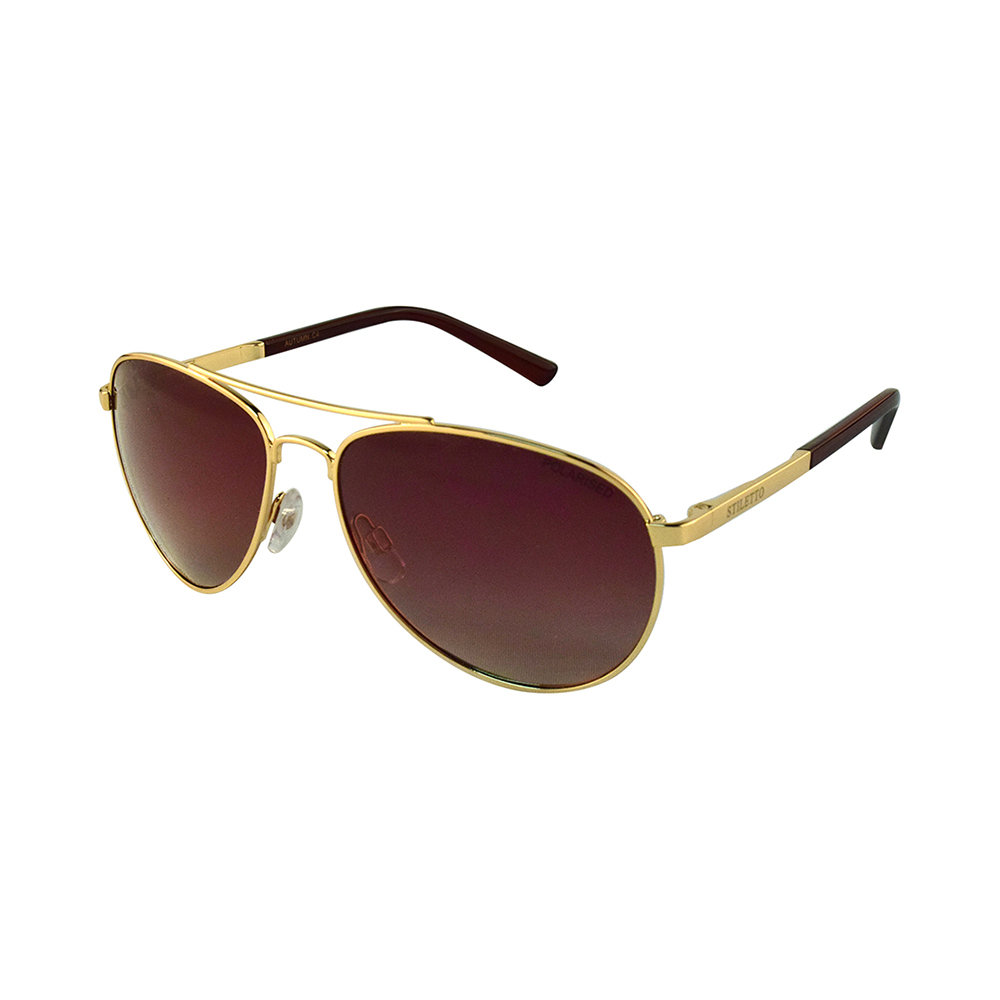 Stiletto Autumn C4 Light Gold / Brown Gradient Polarised Lenses