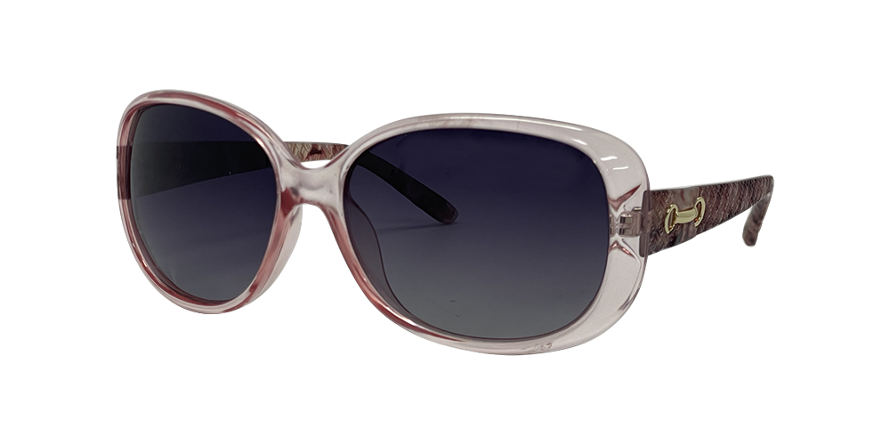 Stiletto Ava C8 Crystal Peach w Milky Plum / Smoke Gradient Polarised Lenses