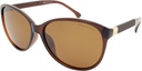 Stiletto Brooklyn C2 Crystal Brown Gold / Brown Polarised Lenses