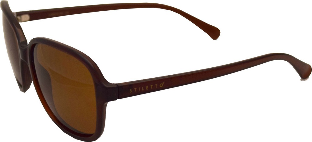 Stiletto Carolyn C4 Crystal Dark Brown / Brown Polarised Lenses