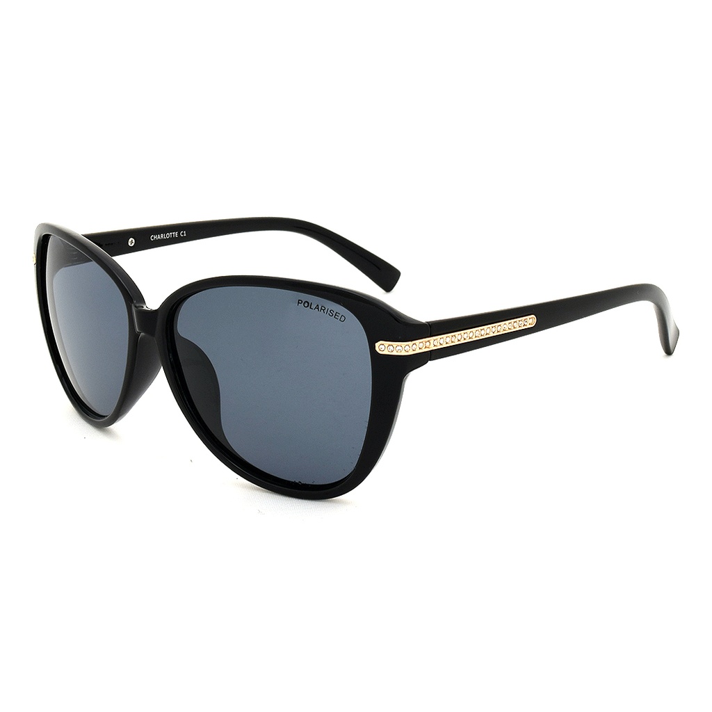 Stiletto Charlotte C1 Black / Smoke Polarised Lenses