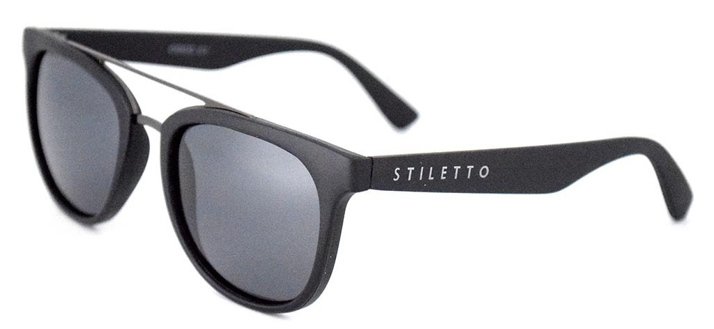 [9337217000297] Stiletto Coco C1 Black / Smoke Polarised Lenses