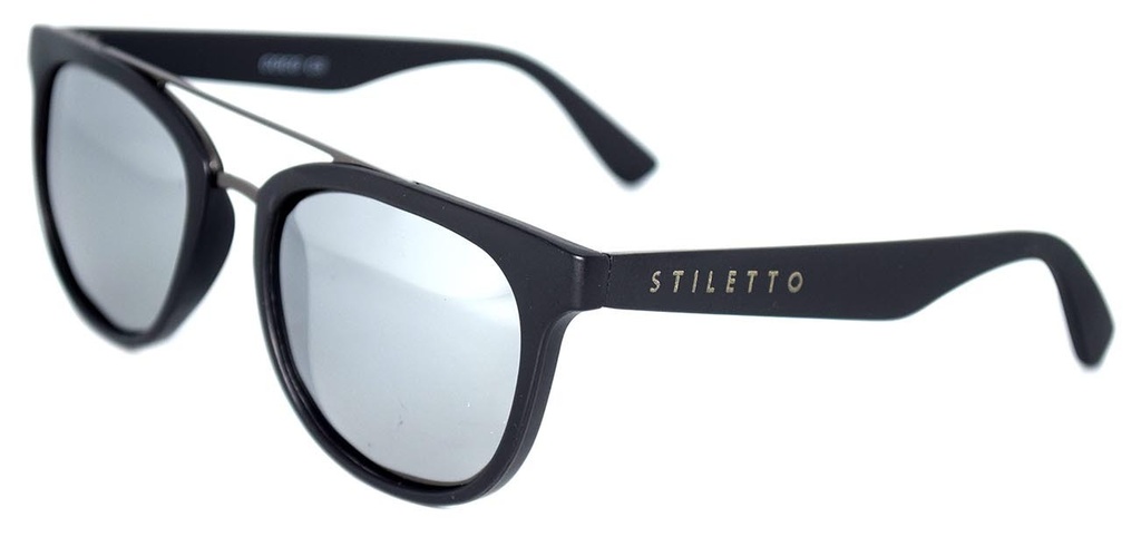 Stiletto Coco C3 Black / Silver Revo Polarised Lenses