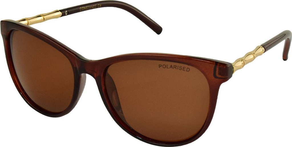 Stiletto Constance C4 Crystal Dark Brown / Brown Polarised Lenses