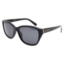 Stiletto Coral C1 Shiny Black / Smoke Polarised Lenses