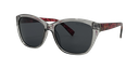 Stiletto Coral C7 Crystal Smoke w Brown Gold Stripe / Smoke Polarised Lenses