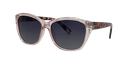 Stiletto Coral C8 Crystal Peach w Milky Plum / Smoke Gradient Polarised Lenses