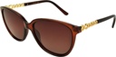 Stiletto Daisy C2 Crystal Dark Brown / Brown Gradient Polarised Lenses