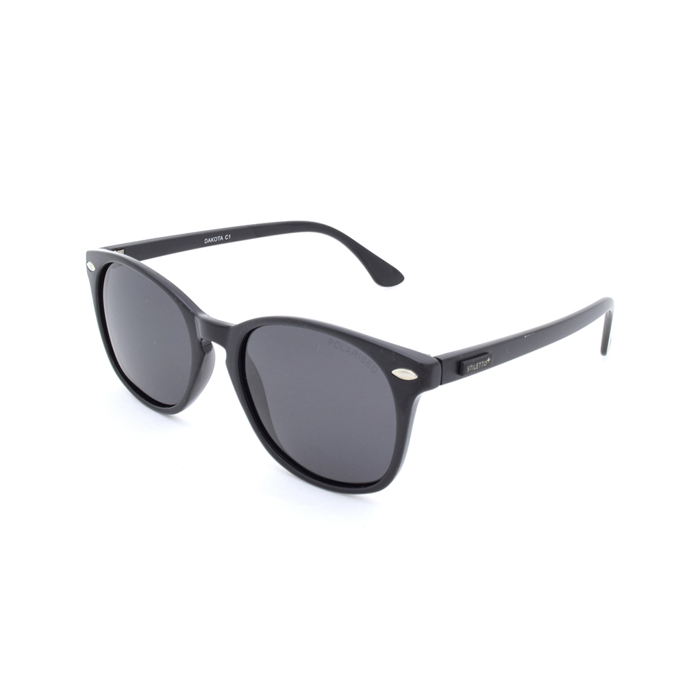 Stiletto Dakota C1 Black / Smoke Polarised Lenses