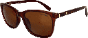 Stiletto Emma C3 Crystal Dark Brown / Brown Polarised Lenses