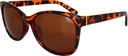 Stiletto Evelyn C3 Crystal Dark Demi / Brown Polarised Lenses