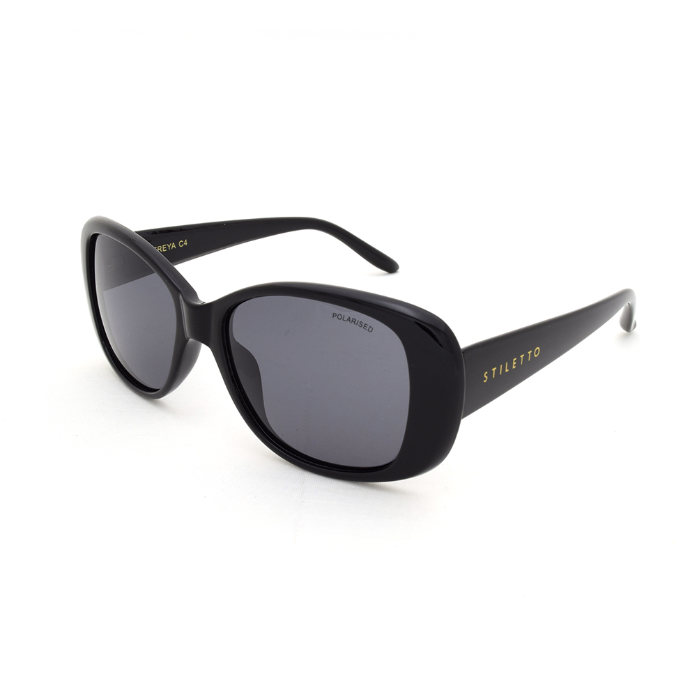 Stiletto Freya C4 Black / Smoke Polarised Lenses