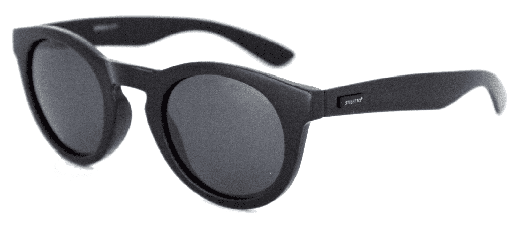 Stiletto Geneva C11 Black / Smoke Polarised Lenses
