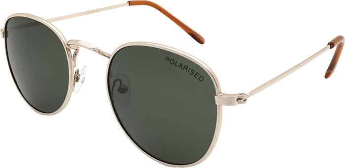 Stiletto Harper C1 Gold / Brown Green Polarised Lenses