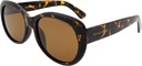 Stiletto Jackie C3 Double Dark Demi / Brown Polarised Lenses