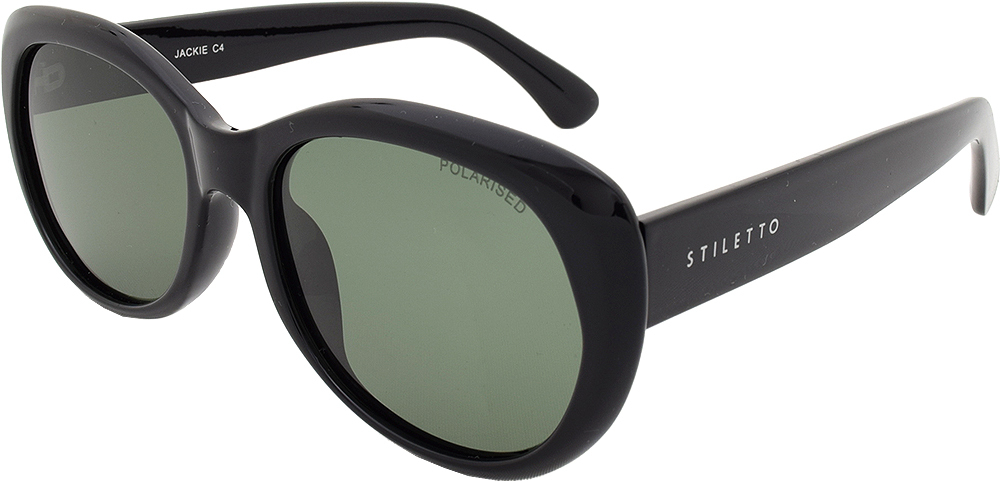 Stiletto Jackie C4 Shiny Black / G15 Polarised Lenses