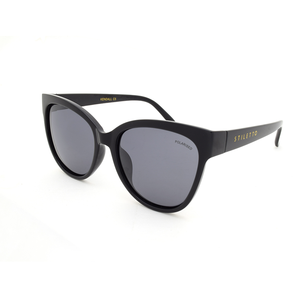 Stiletto Kendall C5 Black / Smoke Polarised Lenses