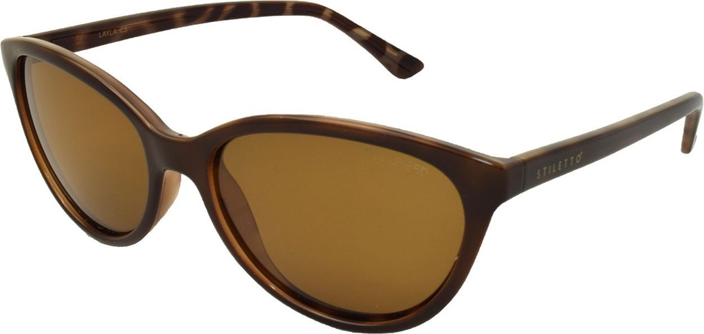 Stiletto Layla C3 Dark Tortoise / Brown Polarised Lenses