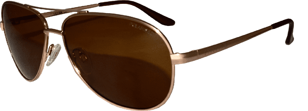 Stiletto Lillian C4 Light Gold / Brown Polarised Lenses