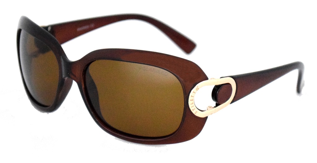 Stiletto Rhonda C2 Crystal Dark Brown / Brown Polarised Lenses